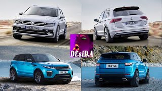 2019 Volkswagen Tiguan vs 2019 Range Rover Evoque (technical comparison) #Volkswagen #RangeRover