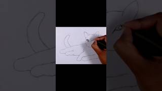 Cat 🐈 drawing ☺️#youtubeshorts #viral #trending #shorts #ytshort