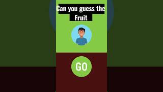 can you guess the fruit  #quiztime #fruitquiz #emojichallenge #riddlechallenge