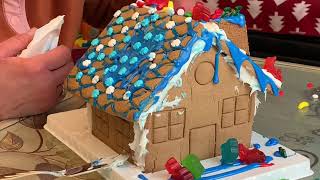 Full video for Gingerbread house decoration!