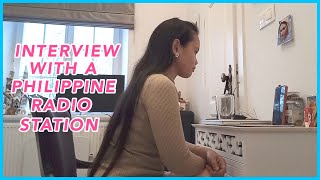 FILIPINA WORKER IN POLAND: A RADIO STATION IN THE PHILIPPINES INTERVIEWED ME | Lhara Barnig 🌷