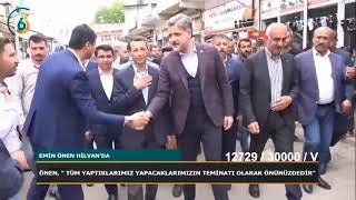 Ak parti Milletvekili Adayı M.Emin Önen Hilvan Programı Tv63 Ana haber