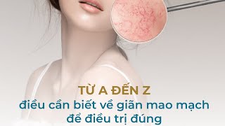 Cách phân biệt da giãn mao mạch vs da nhiễm corticoid