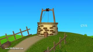 Jack and Jill went up the hill   3D Animation English Nursery rhyme for children