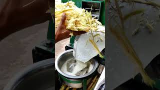 Sugarcane Juice Making | Summer Drink | Refreshing | Ganne Ka Ras | Juice | Street food India