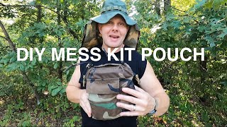 Military Surplus PLA DIY MESS KIT POUCH Best Thing Waking Up Is Coffee In Your PLA Mess Kit