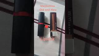 Maybelline old and New lipstick💄MAYBELLINE Color Sensational Creamy 🌹 #shorts #lipstickswatches