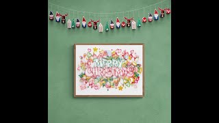 Paper Filigree Painting Kit - Merry Christmas #gifts #Christmasgift #ChristmasDecorations