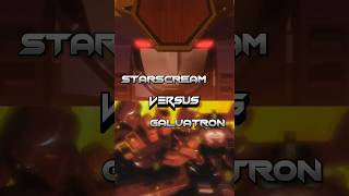 Starscream Vs Galvatron (Transformers Cybertron) #faxorcap #transformers