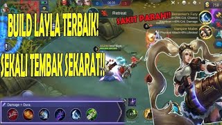 BLUID LAYLA TERBAIK RANK EDISI LAYLA JOS GANDOS #layla #mobilelegends