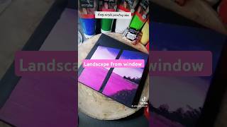 Easy acrylic painting idea for beginners - tutoriel #acrylic #easypaintingideas #acrylicpainting