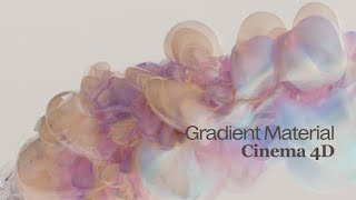 Cinema 4D: How to Create Gradient Material🌸