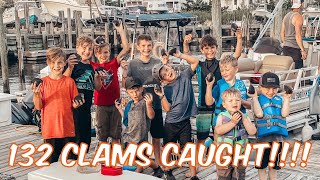 Digging up Clams with the Boys in South Jersey!!!