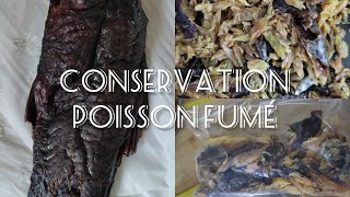 Comment Nettoyer Et Conserve// Mon Poisson fumé #nettoietconserve#poissonfume