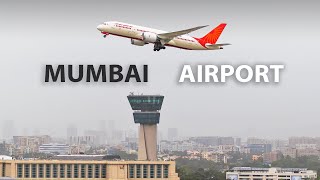 14 STUNNING Takeoffs & Landings | MEGA Plane Spotting Mumbai (IL76, B747, B777, A350,...)