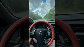 inside vs outside pov : straight piped 3.5 altima 0-120 mph LISTEN TO THE END 🔊#nissan #altima #vq