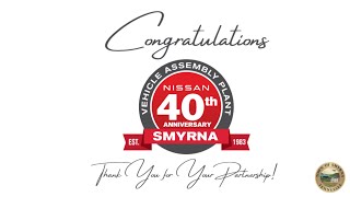 Nissan Celebrates it's 40TH Anniversary in Smyrna, TN