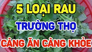 5Loại Rau Càng Ăn Càng Bổ Cho Sức Khỏe, Đắt Mấy Cũng Phải Mua, Ăn Sớm Khỏe Sớm SKST