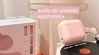 the CUTEST wireless earphones - Pink Sudio ETT, Ladd+, & Nio Case 🌸 (unboxing + review)