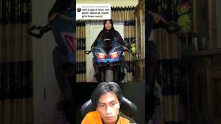 UKHTI CANTIK NAIK  MOTOR NINJA ZX25R #shorts #short #shortvideo #youtubeshorts #trending #viral #fyp