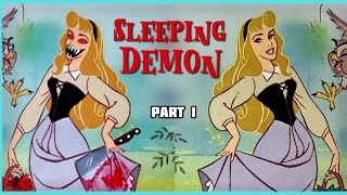 Twisted Disney🤫The SLEEPING DEMON Full Book Pt.1! #art #creative #disney