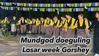 Mundgod Doeguling Losar Week Gorshey On 7th Feb 2024|| Mundgod Vlogger ||Tibetan Vlogger