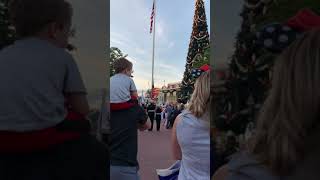 Veteran’s Day Flag Retreat - Magic Kingdom