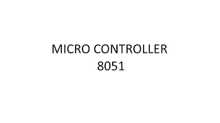 MICROCONTROLLER | INSTRUCTION SET OF 8051 | DATA TRANSFER INSTRUCTIONS OF 8051 - 14