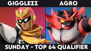 Invasion 2024: Pools - Gigglezz (Captain Falcon) Vs Agro (Incineroar)