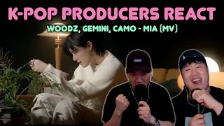 Musicians react & review ♡ GEMINI - MIA (feat. CAMO, WOODZ) (MV)