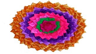 How to make doormats using waste clothes   doormat making idea easy doormat make at home using old s