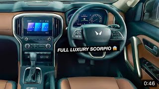 Mahindra Scorpio N Interior Revealed  - बवाल ह बिल्कुल🔥