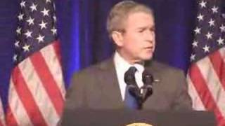 Bush Reassures Conservatives and Defends Tax Policies