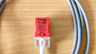 FOTEK Inductive Proximity Sensor (PL-05N) 10-30v DC NPN NO (normally open)