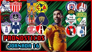 💣🔥 PRONOSTICOS JORNADA 16 CLAUSURA 2022 LIGA MX - Quiniela Futbol Mexicano GRITA X LA PAZ CL22 ❌⚽️