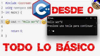 APRENDE C++ DESDE 0 | TODOS LOS CÓDIGOS BÁSICOS DE C++ | TheJM