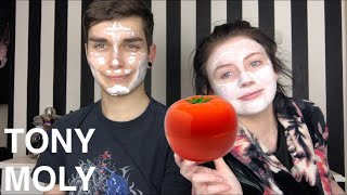 TOMATOX FACE MASK?! BY TONY MOLY 🍅