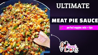 HOW TO MAKE THE ULTIMATE MEATPIE SAUCE/FILLINGS | Unveiling My Favourite Seasoning Cube Brand