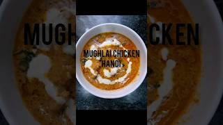 Mughlai chicken handi recipe #shorts #shortvideo