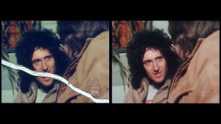 Queen - Poitiers '79 (Film Restoration Comparison)