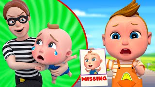 Look For The Missing Baby, Let's Have A Shot | Super Sumo Nursery Rhymes & Kids Songs