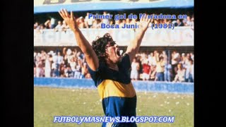 Primer gol de Maradona en Boca (1981)