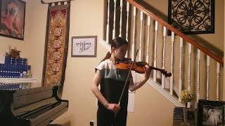 TXST violin audition - (half of) Bruch concerto no. 1 I. Vorspiel/Allegro moderato