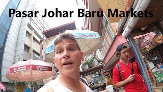 Keith (dad) & Luke (son) Damant explore Jakarta's Pasar Johar Baru Markets