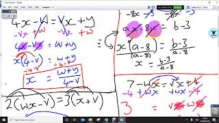 rearranging 2 my maths homework walkthrough year 9