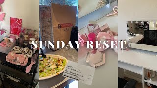 Sunday Reset ❥ girls date, cleaning, monthly rest, reorganizing & more!