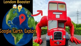 I Found London Booster is Real 🤯😱 On Google Earth 🌎 #googleearth #google #GoogleEarthExplore