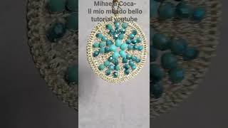 Tutorial completo su Youtube, canale Mihaela Coca-Il mio mondo bello #uncinetto2024 #crochetbijoux