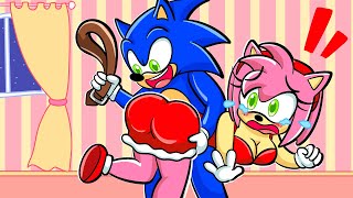 SONIC Caught AMY! WHAT Will He Do to AMY? SHIN SONIC TAPES in Minecraft