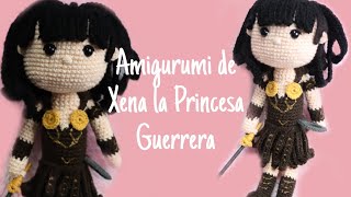 Cómo Hacer Amigurumi De Xena La Princesa Guerrera